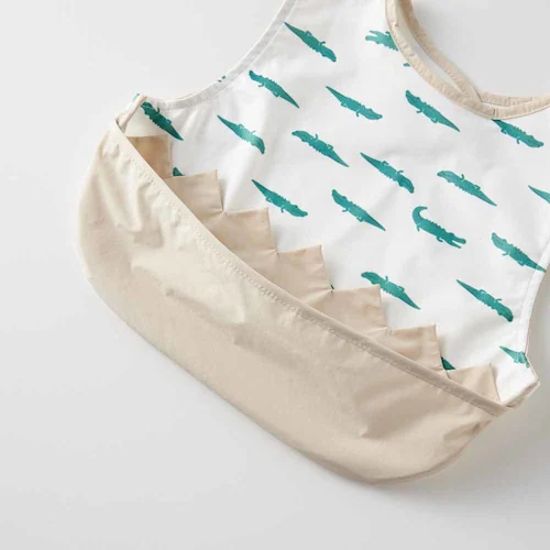 Lien de famille もぐもぐ防水エプロン K60-10612 ワニ_8