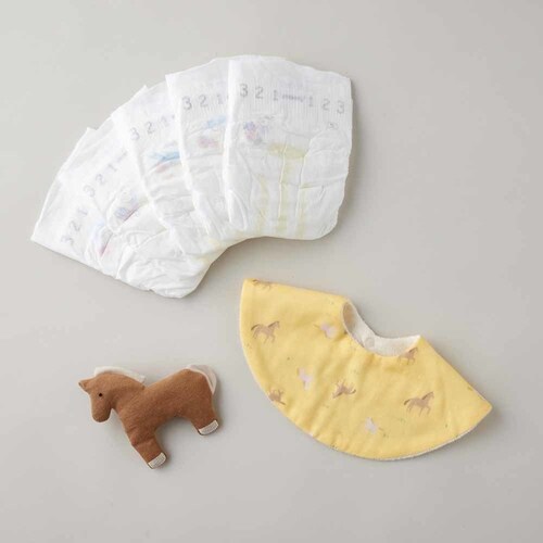 Lien de famille パリモフトイズとスタイのベビーケーキmini K01-01607 ブルー_2