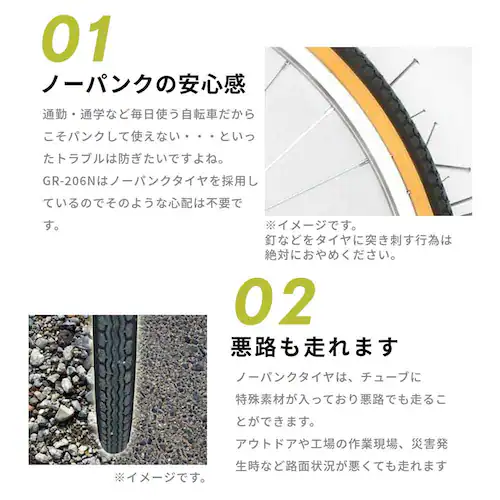 オオトモ 【9部組】GR-206N 67023 ブラック【時間指定不可】【代引不可】【同梱不可】_3