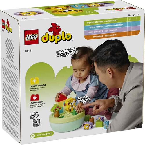 DUPLO はじめてのデュプロ ワンちゃんのおうちと型はめパズル 10441 【プラザセレクト】_4