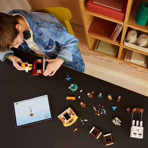 MINECRAFT ガストの村襲撃 21273 【プラザセレクト】_5