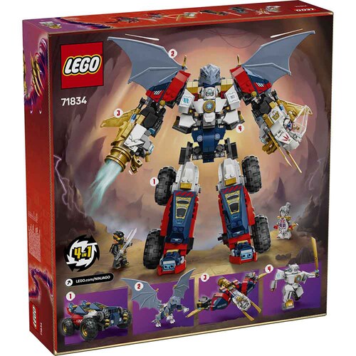 NINJAGO �h���S�����̃E���g�����J�X�[�c 71834 �y�v���U�Z���N�g�z_4