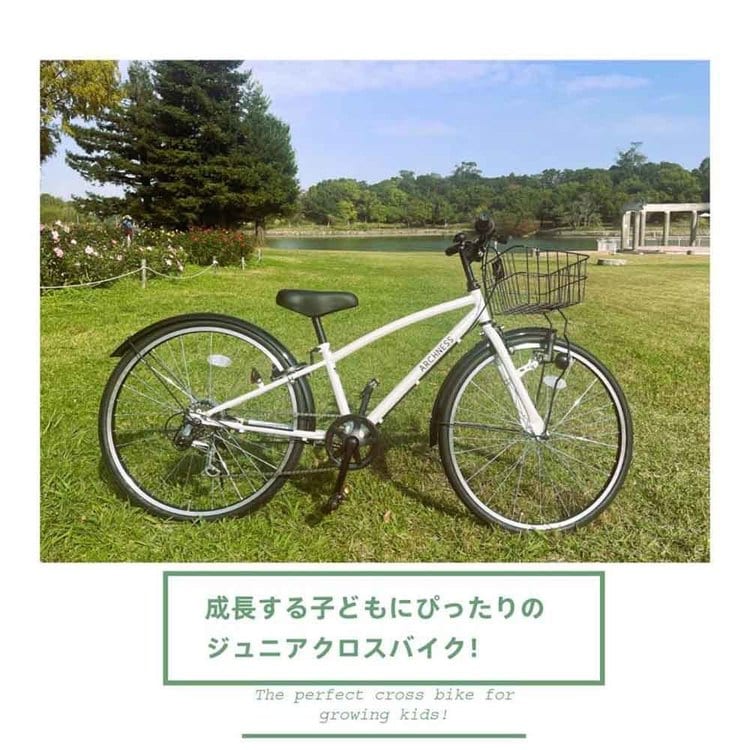 アイトン 【完成品お届け】自転車 シティサイクル 24インチ 6段変速