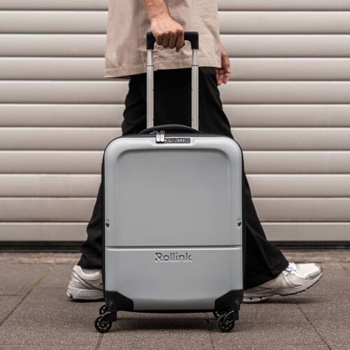 Rollink/���[�����N Flex Light�X�[�c�P�[�X 40L 850047453037 �O���[_12