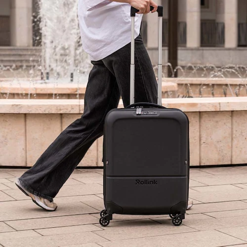 Rollink/���[�����N Flex Light�X�[�c�P�[�X 40L 850047453037 �O���[_13