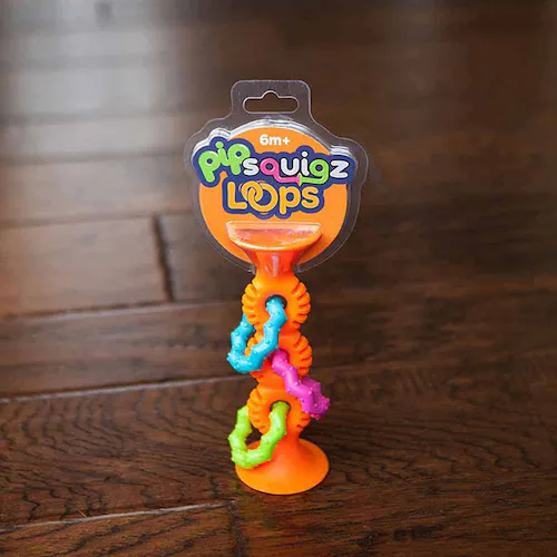 赤ちゃん おもちゃ 知育玩具 ピップ スクイグズ ループス オレンジ pipSquigz Loops- Orange FA165-1_5