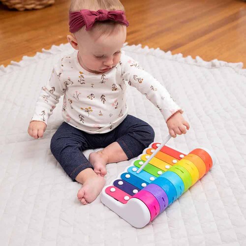 赤ちゃん おもちゃ ローラーベル & シロフォン ロックンローラー ピアノ Rock N Roller Piano FA281-1_2