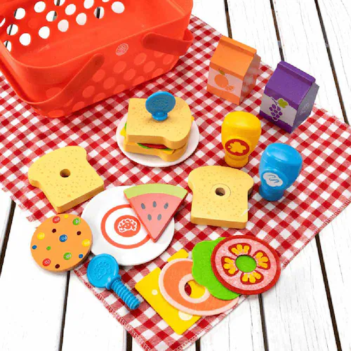 おもちゃ ままごとセット わくわくピクニックバスケットセット Pretendables Picnic Basket FA400-1_5