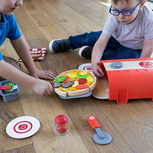 �������� �܂܂��ƃZ�b�g �������Ŗ{�i�s�U��育�����Z�b�g Pretendables Backyard Pizza Oven Set FA405-1_7