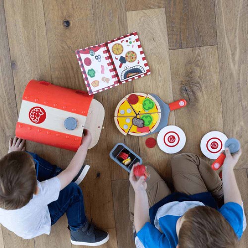 �������� �܂܂��ƃZ�b�g �������Ŗ{�i�s�U��育�����Z�b�g Pretendables Backyard Pizza Oven Set FA405-1_8