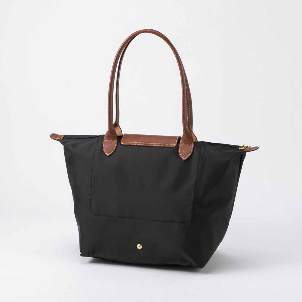 LONGCHAMP ルプリアージュ L トートバッグ ブラック 軽量 大容量 LONGCHAMP トートバッグ ルプリアージュ オリジナル L Noir【プラザ