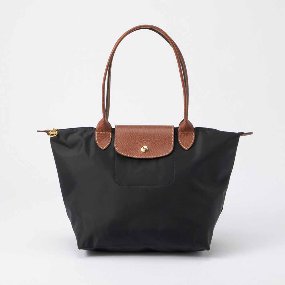 LONGCHAMP トートバッグ ルプリアージュ オリジナル M Noir【プラザ