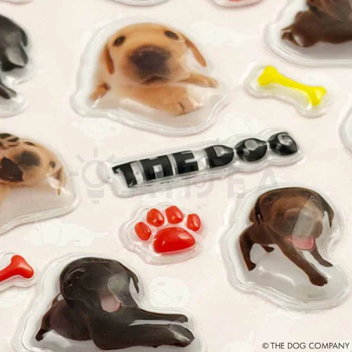 �y6���Z�b�g�zPUKPUK JELLY ���̃V�[�� THE DOG CAT_2