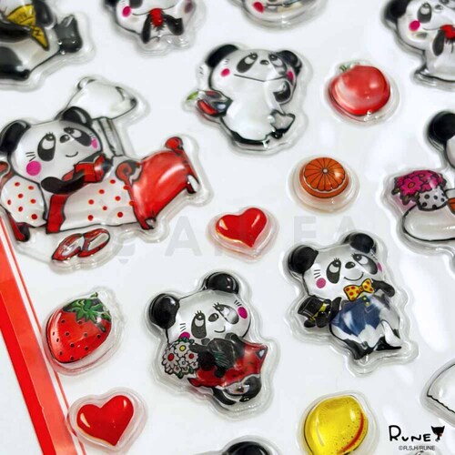 �y6���Z�b�g�zPUKPUK JELLY ���̃V�[�� THE DOG CAT_8
