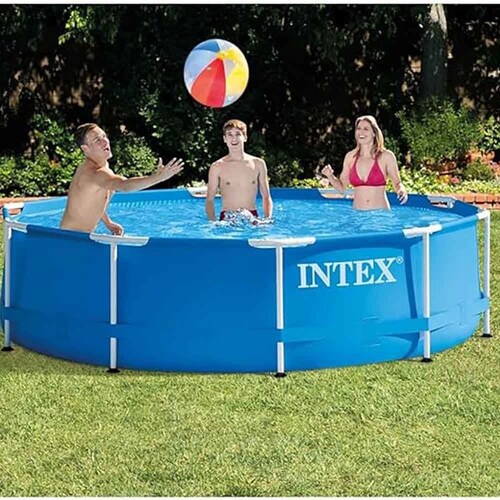 INTEX メタルフレームプール _2