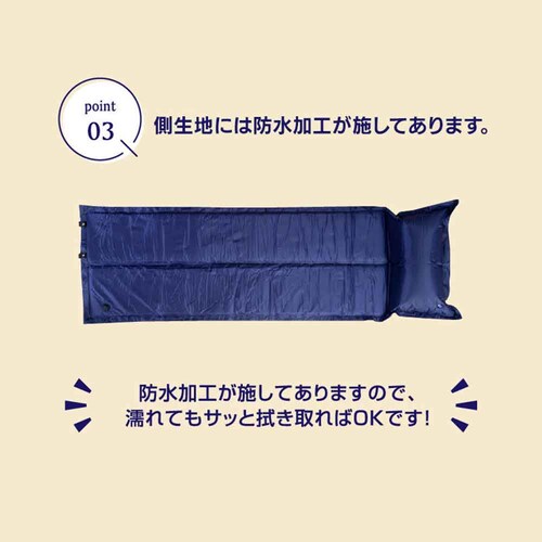 �}���`�G�A�[�}�b�g�@���[�ܕt�� �l�C�r�[ 40-0108 �y�v���U�Z���N�g�z_6