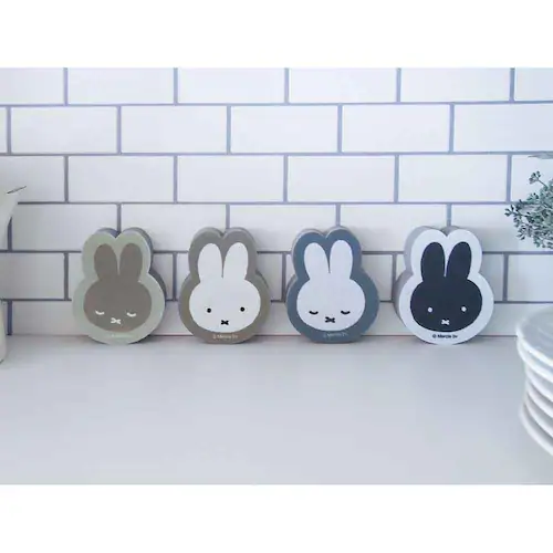 ミッフィー 不織布スポンジ4Pセット _6