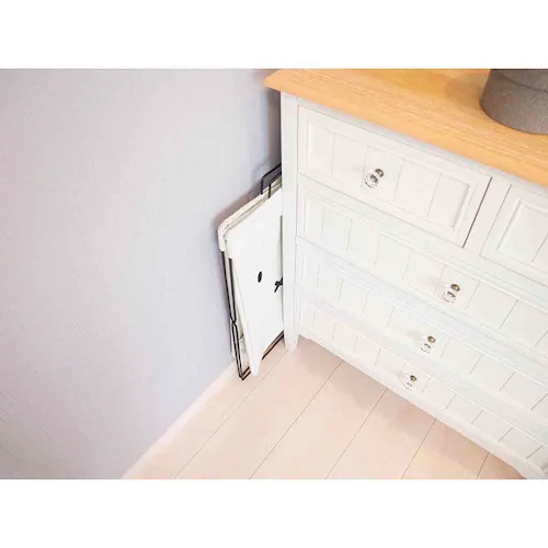 折り畳めるランドリーバスケット 顔だけミッフィー(縦型)_3