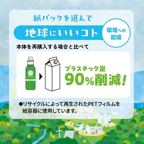 ハッピーエレファント液体洗たく用洗剤 コンパクト 詰替用 1400ml _7