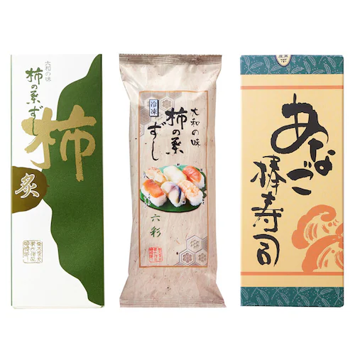 柿の葉寿司 奈良みよし野 柿の葉・穴子棒寿司セット 冷凍 母の日 プレゼントお祝 【お届けは5/6(水)〜5/9(土)】【日時指定不可】【代引き不可】_9