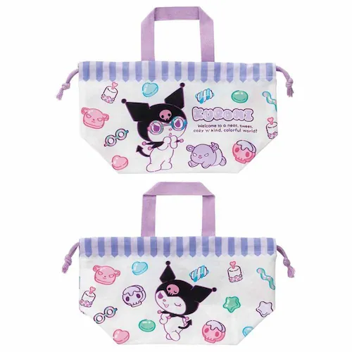 スケーター ランチ巾着 2枚セット KB7W クロミマシュグミ【代引き不可】_3