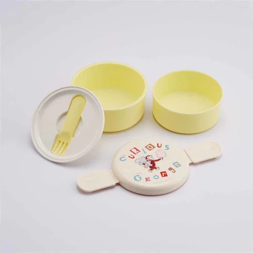 スケーター 丸型2段ランチボックス 500ml ONWR1 Nuiパン_3