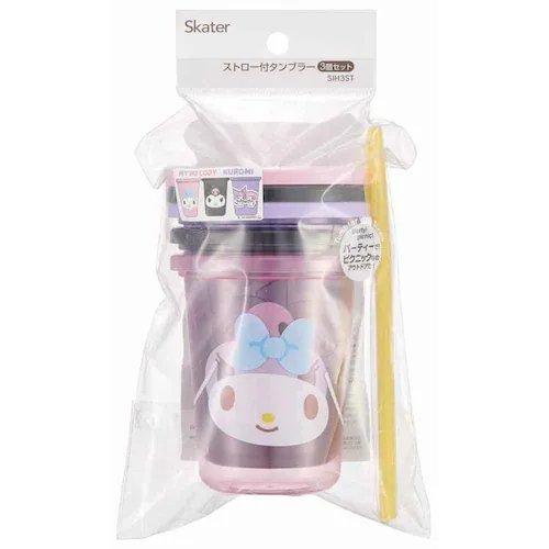スケーター プラスチックタンブラー 3個セット SIH3ST はんぎょどん_4