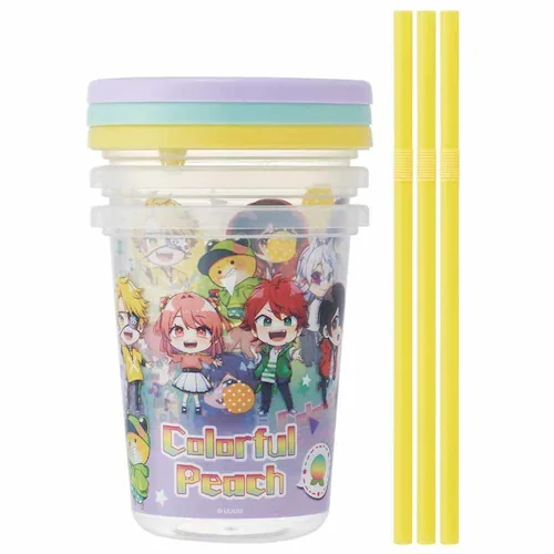 スケーター プラスチックタンブラー 3個セット SIH3ST はんぎょどん_8