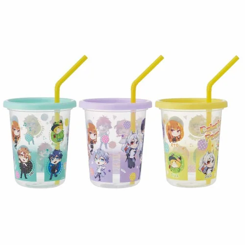 スケーター プラスチックタンブラー 3個セット SIH3ST はんぎょどん_9