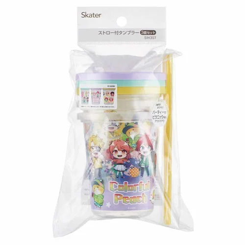 スケーター プラスチックタンブラー 3個セット SIH3ST はんぎょどん_10
