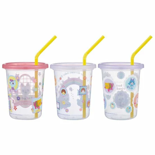 スケーター プラスチックタンブラー 3個セット SIH3ST アナと雪の女王_4