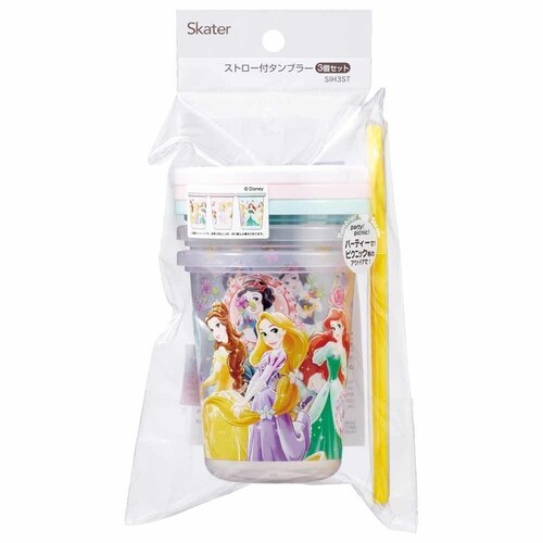 スケーター プラスチックタンブラー 3個セット SIH3ST アナと雪の女王_12