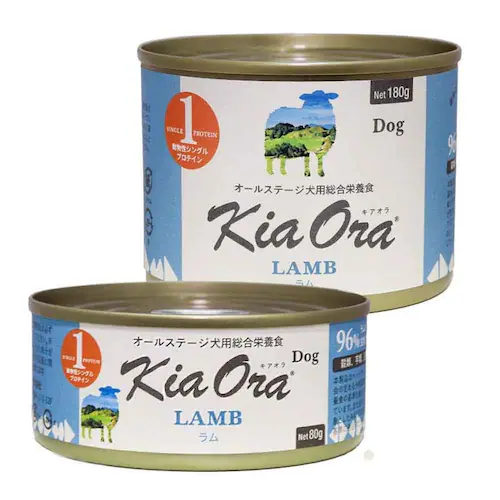 Kia Ora ウェットフード缶 80g ラム_4
