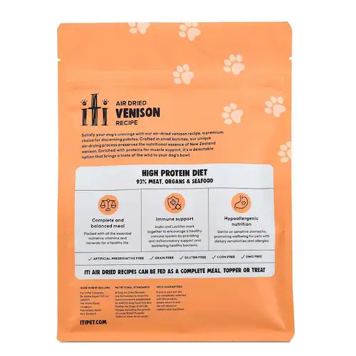 イティ イティドッグ ベニソンディナー 1kg(200g×5)_5