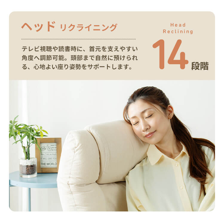 腰ケアフィット フットレスト付ランバーサポート高座椅子Mukava CG