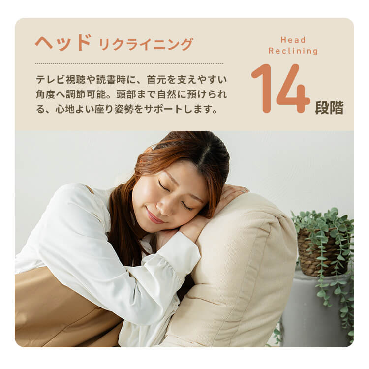 腰ケアフィット レバー式ランバーサポートボリューム座椅子 CG-BBYL-96