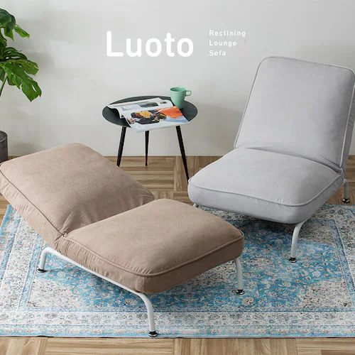 脚付きリクライニングデザインソファLuoto CG-807S-S ライトグレー_15