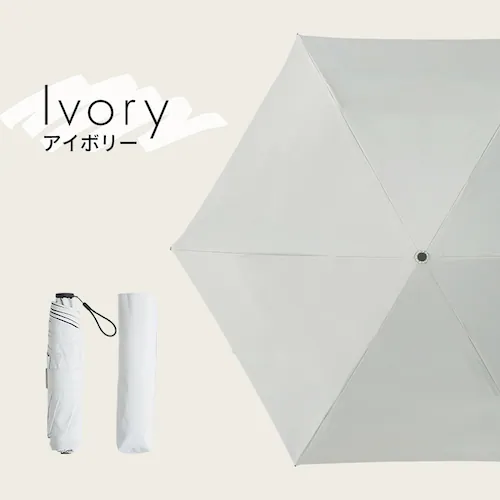 スマートエール 軽量 晴雨兼用傘 55cm ブルーグレー_12