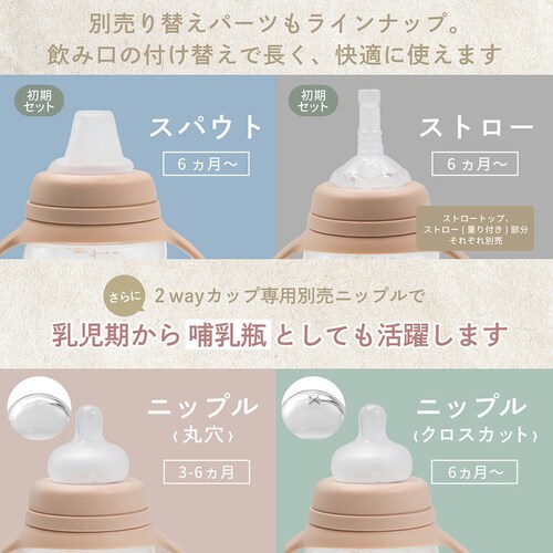 nouka nouka2Wayカップ スパウトストロー NK-CSS005-1 ブルーム_10