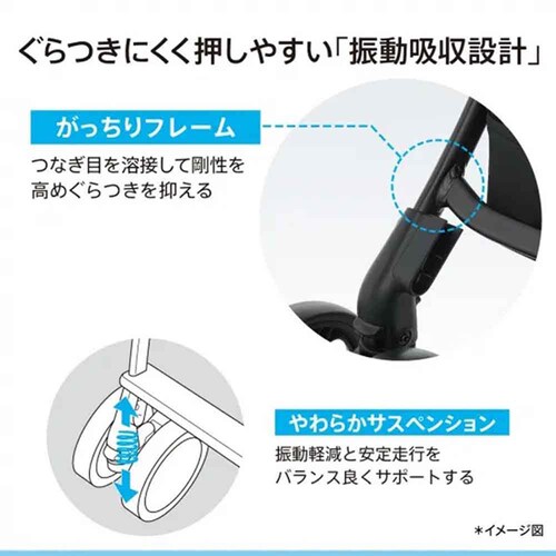 アップリカ ラクーナエアー プラス グレー_5