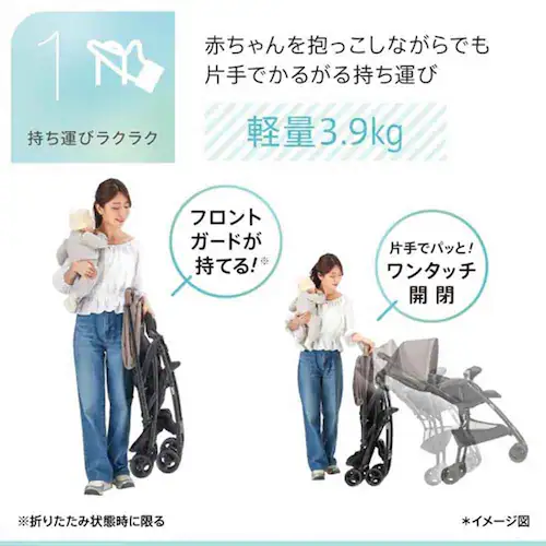 Aprica カルーンエアー メッシュ AC ベージュ_8