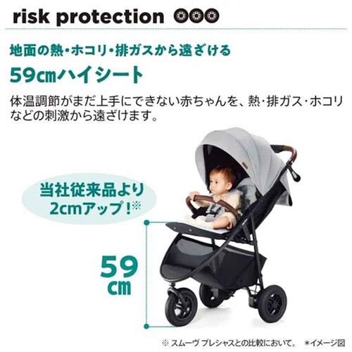 Aprica スムーヴ プレシャスAB ベージュ_8