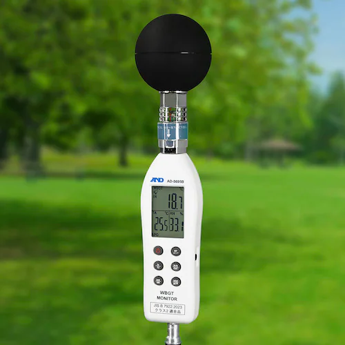 黒球形 熱中症指数計/熱中症指数モニター AD-5695B_6