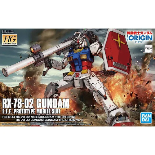 BANDAI SPIRITS HG 1/144 RX-78-02 ガンダム(GUNDAM THE ORIGIN版) 589293_4