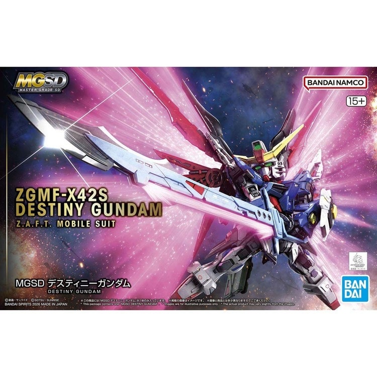 BANDAI SPIRITS MGSD デスティニーガンダム 720276 7346356│アイリス