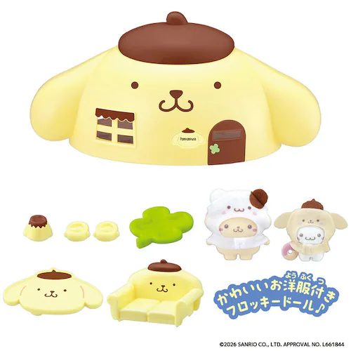 ぷちとも Sanrio characters ポムポムプリンのおうち_2