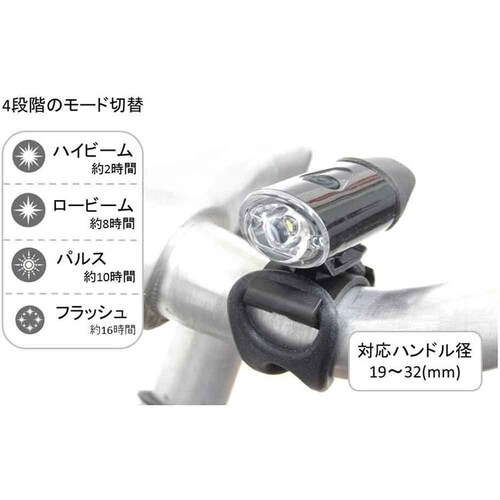 LYNX�@TOURING�@LED���C�gLX-214W-FB05-BK �u���b�N_4