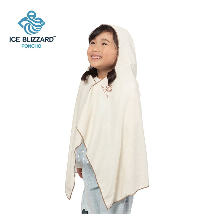 ICE BLIZZARD PONCHO KIDS ソフトクリーム 7346428 │アイリスオーヤマ