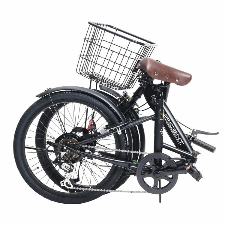 折りたたみ自転車MAGNIFICENT 206HD ブラック【時間指定不可】【代引