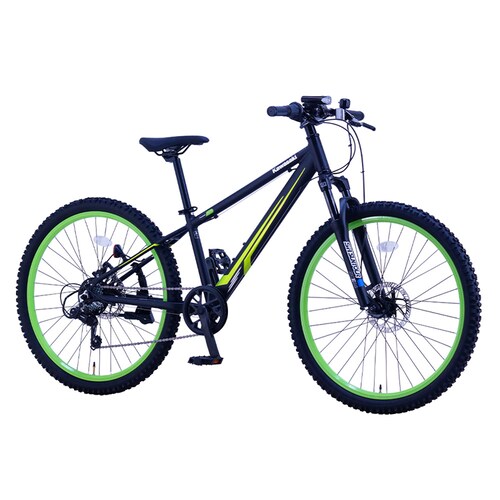 【完成車】Kawasaki 26インチ ジュニアマウンテンバイク フラットブラック KASP267 【時間指定不可】【代引不可】【同梱不可】_2